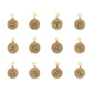 Gold Tone Zodiac Sign Charms