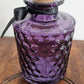 Purple Textured Potion Bottle 10cm