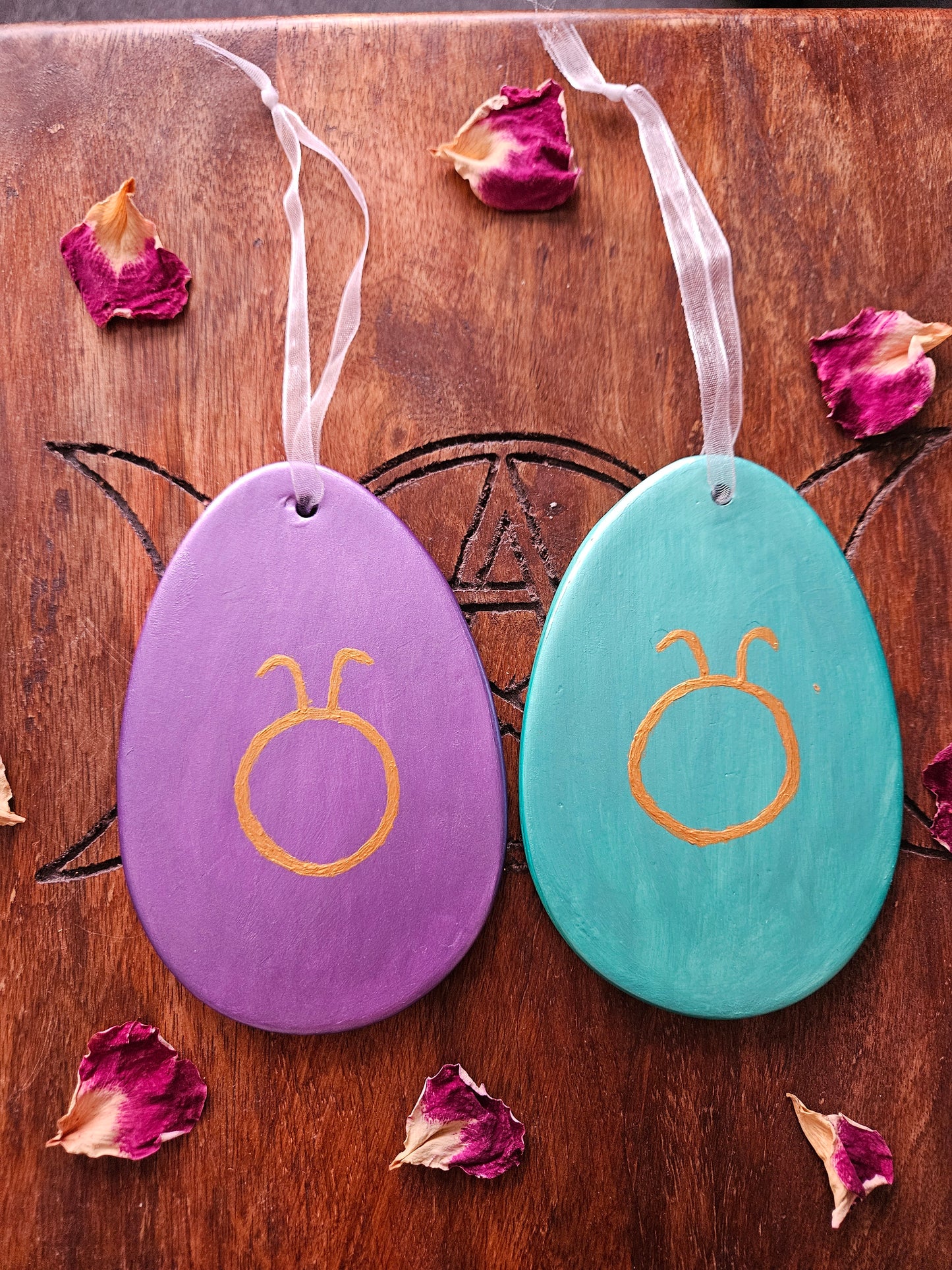 Ceramic Ostara Hanging Decoration