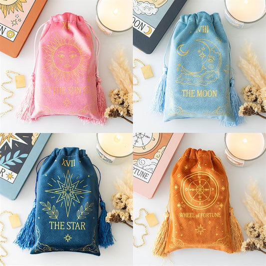 Tarot Velvet Drawstring Bags