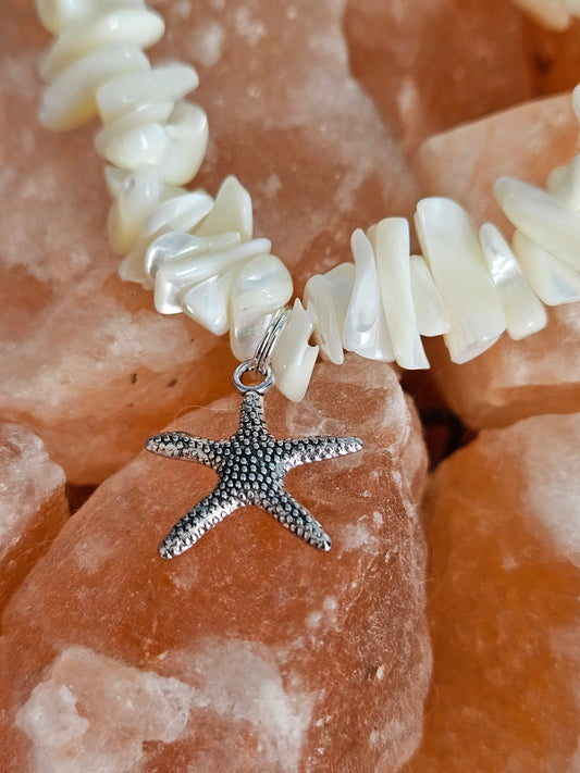 Mother of Pearl Starfish Bracelet