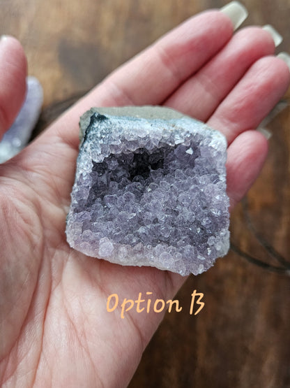 Amethyst Druze - Uruguayan