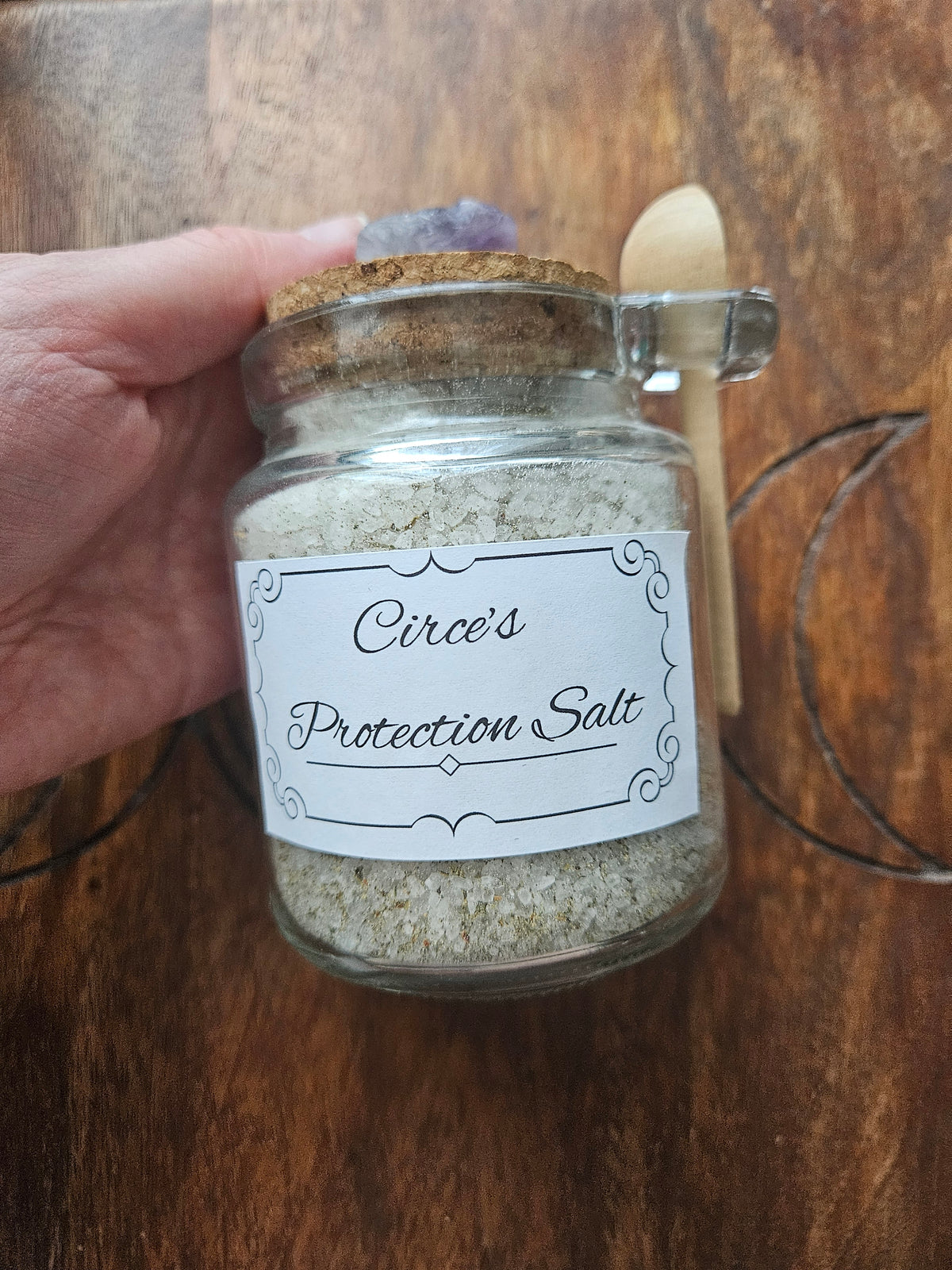 Goddess Circe Protection Salt Jar