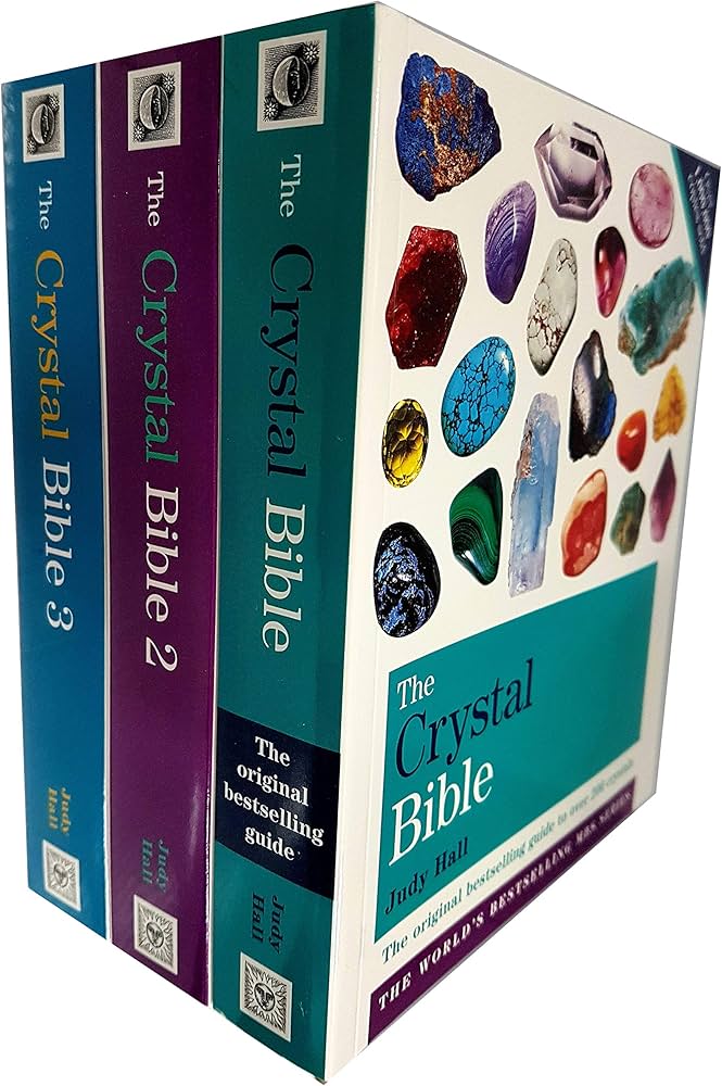 Judy Hall The Crystal Bible Volume 1-3 Books Set Collection Godsfield Bibles