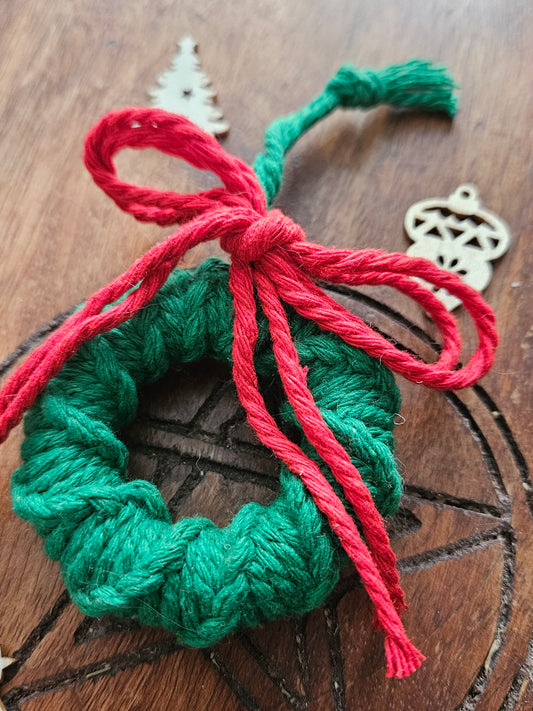 Macrame Mini Wreath