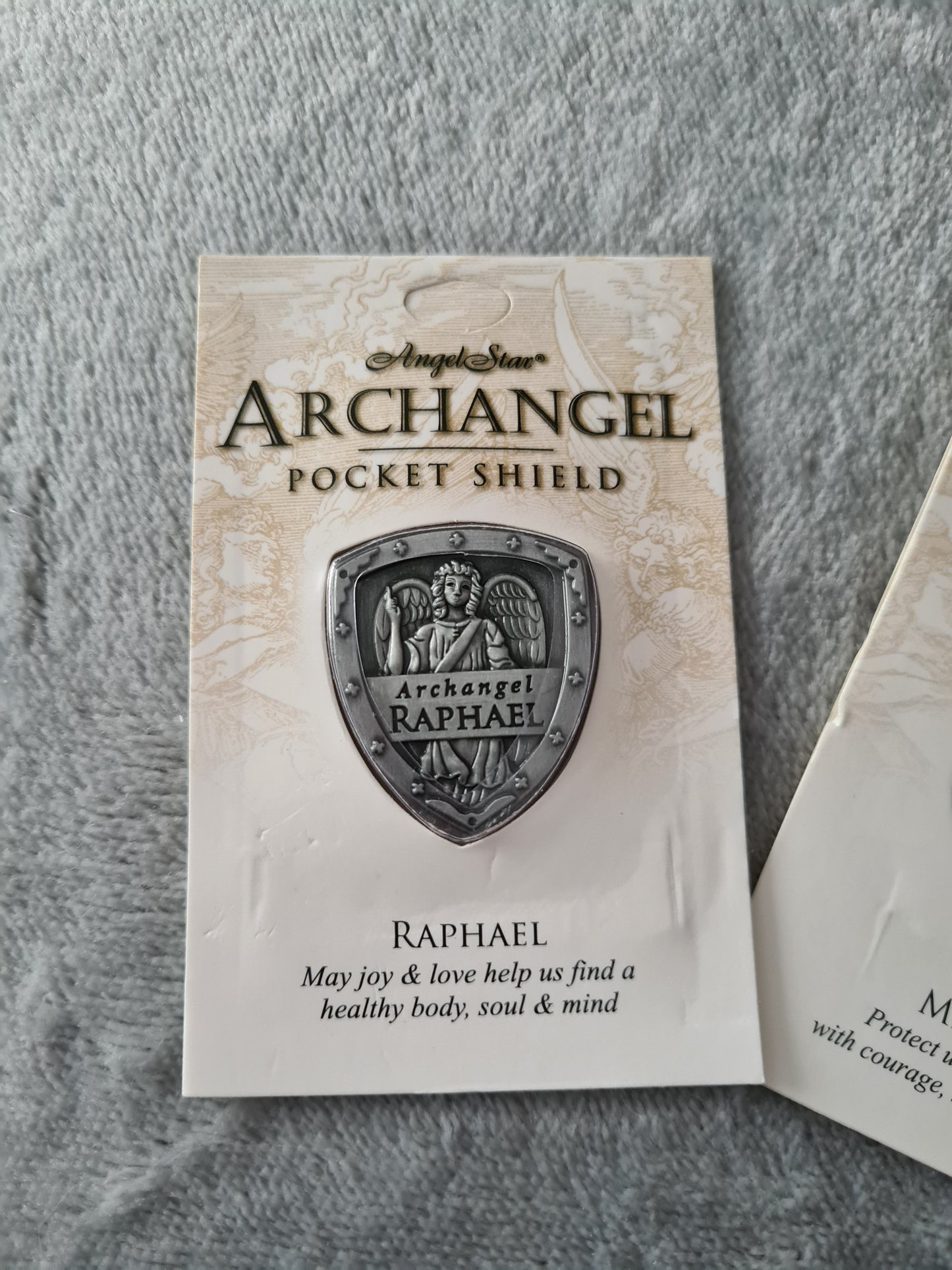 Archangel Michael or Raphael or Gabriel Pocket Shield ~ Protection ~ Health