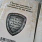 Archangel Michael or Raphael or Gabriel Pocket Shield ~ Protection ~ Health