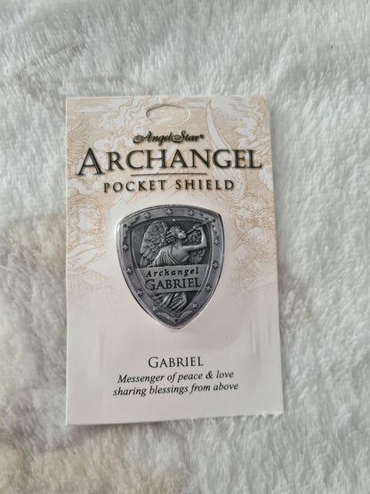 Archangel Michael or Raphael or Gabriel Pocket Shield ~ Protection ~ Health