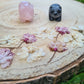 Rose Quartz Pig or Black Obsidian Panda