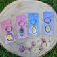 Angel Spinner Keyring ~ Guardian Angels ~ Hope and Courage ~