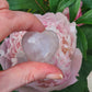 Puffed Heart Rose Quartz