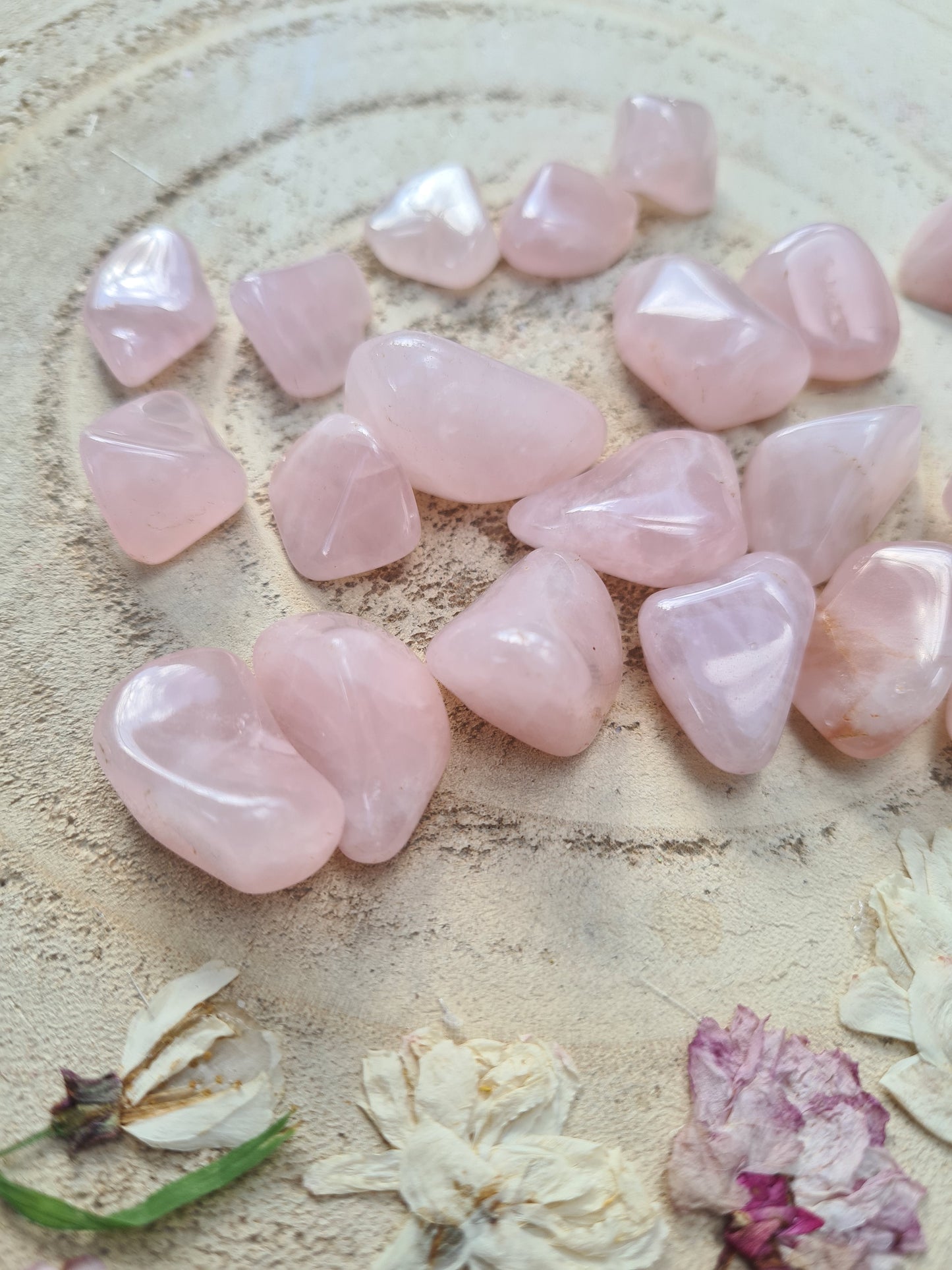 Small Rose Quartz Tumblestones