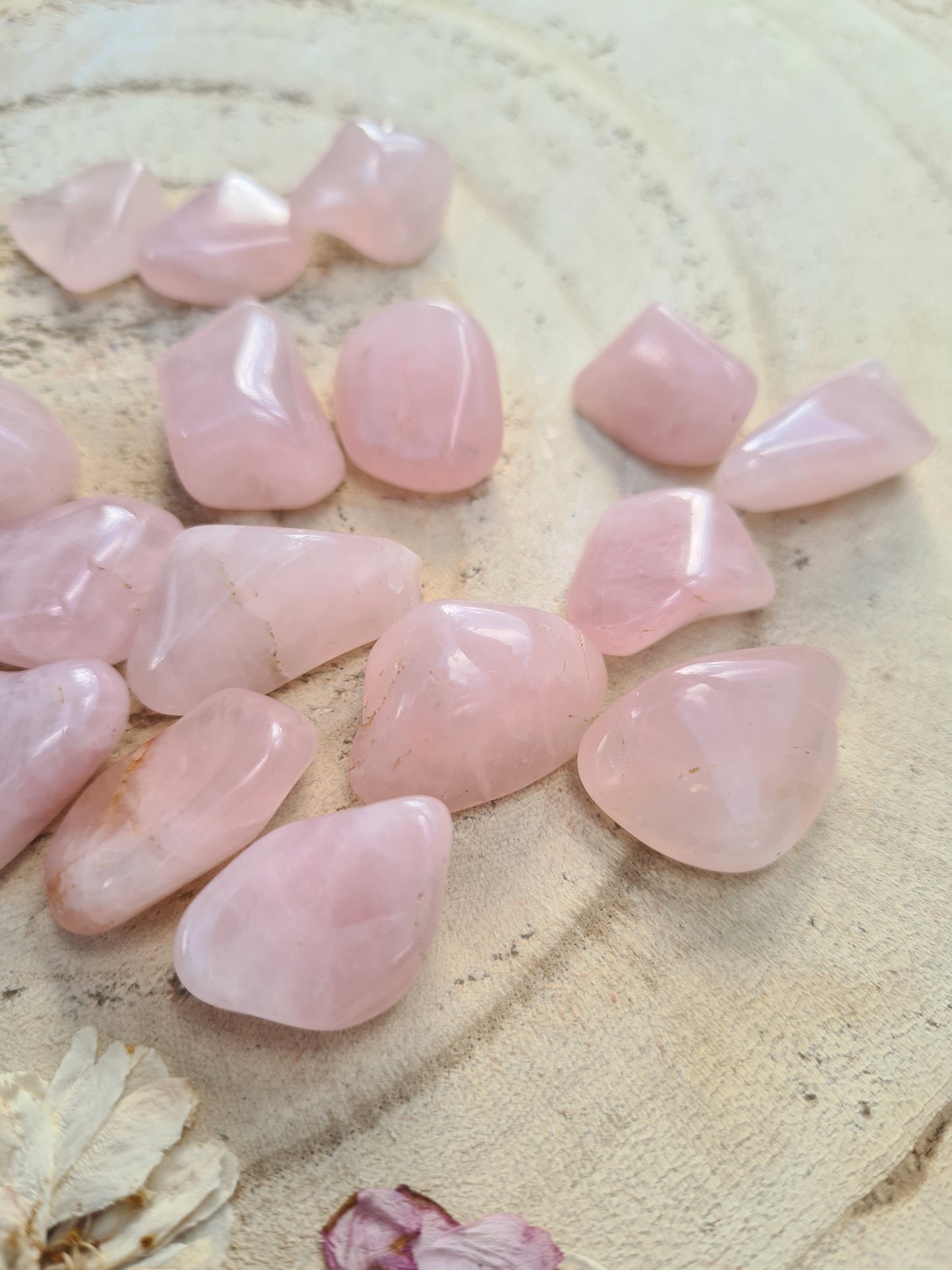 Small Rose Quartz Tumblestones