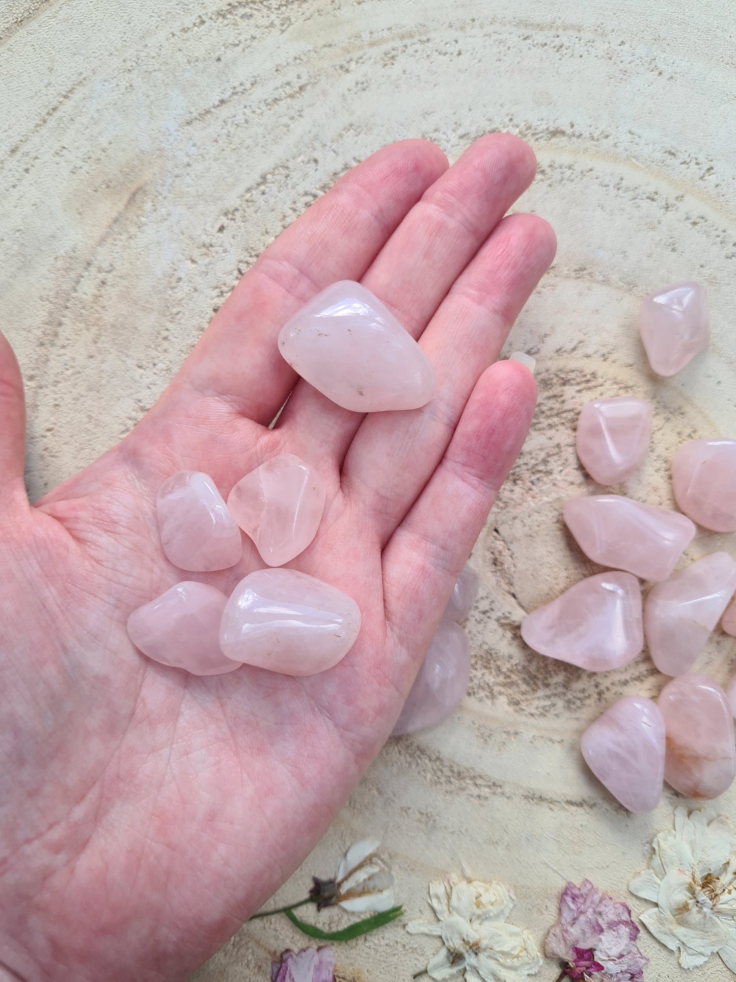 Small Rose Quartz Tumblestones