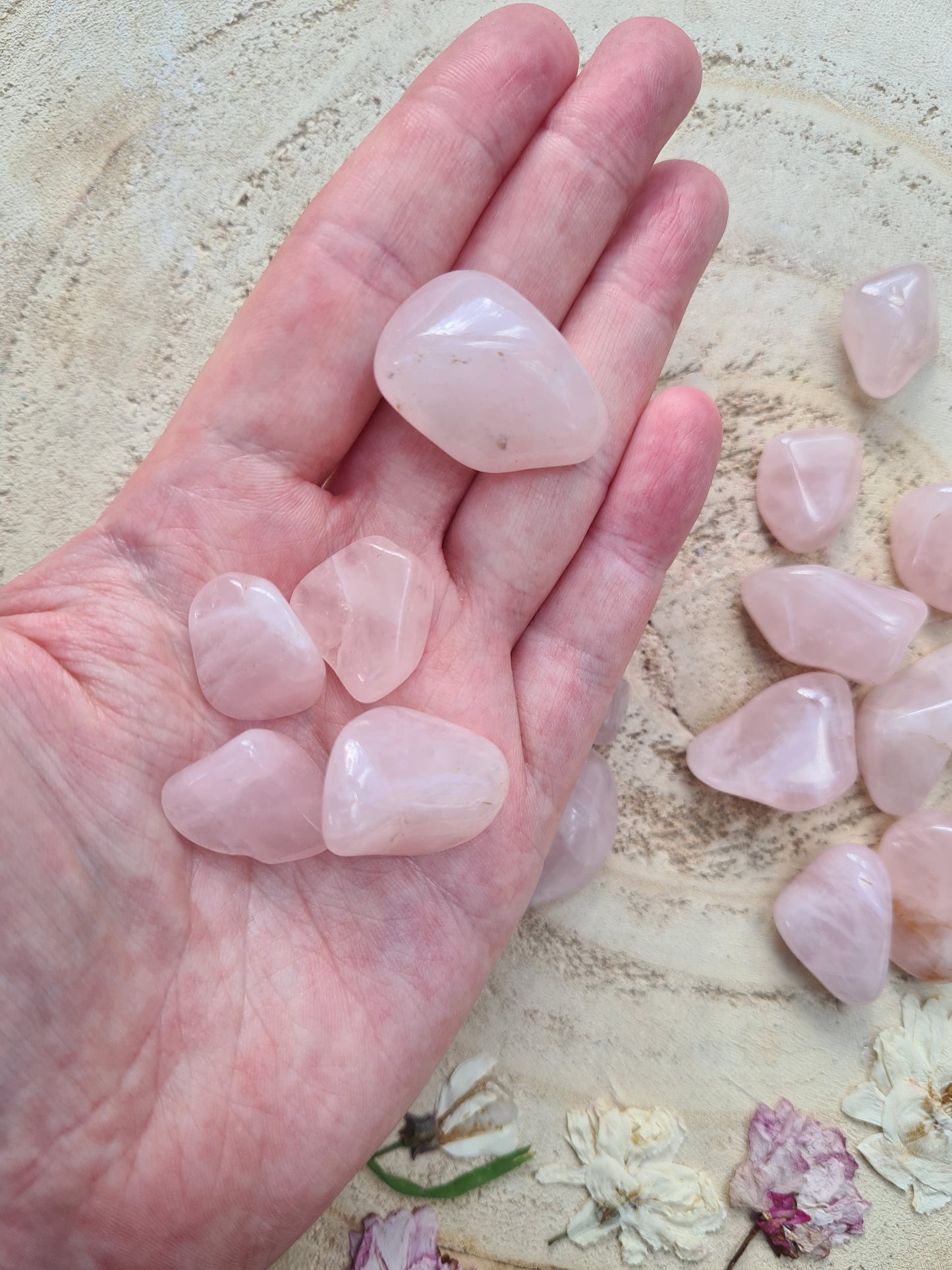 Small Rose Quartz Tumblestones