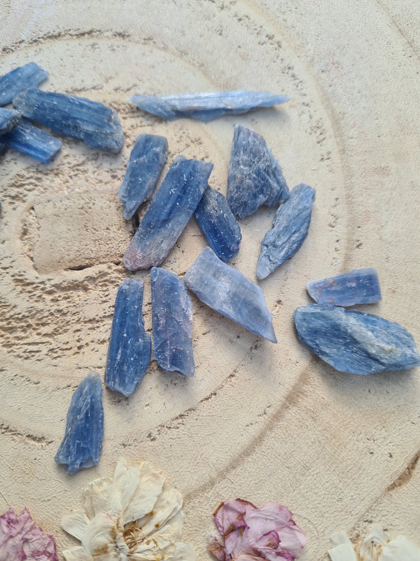 Rough Blue Kyanite Blades