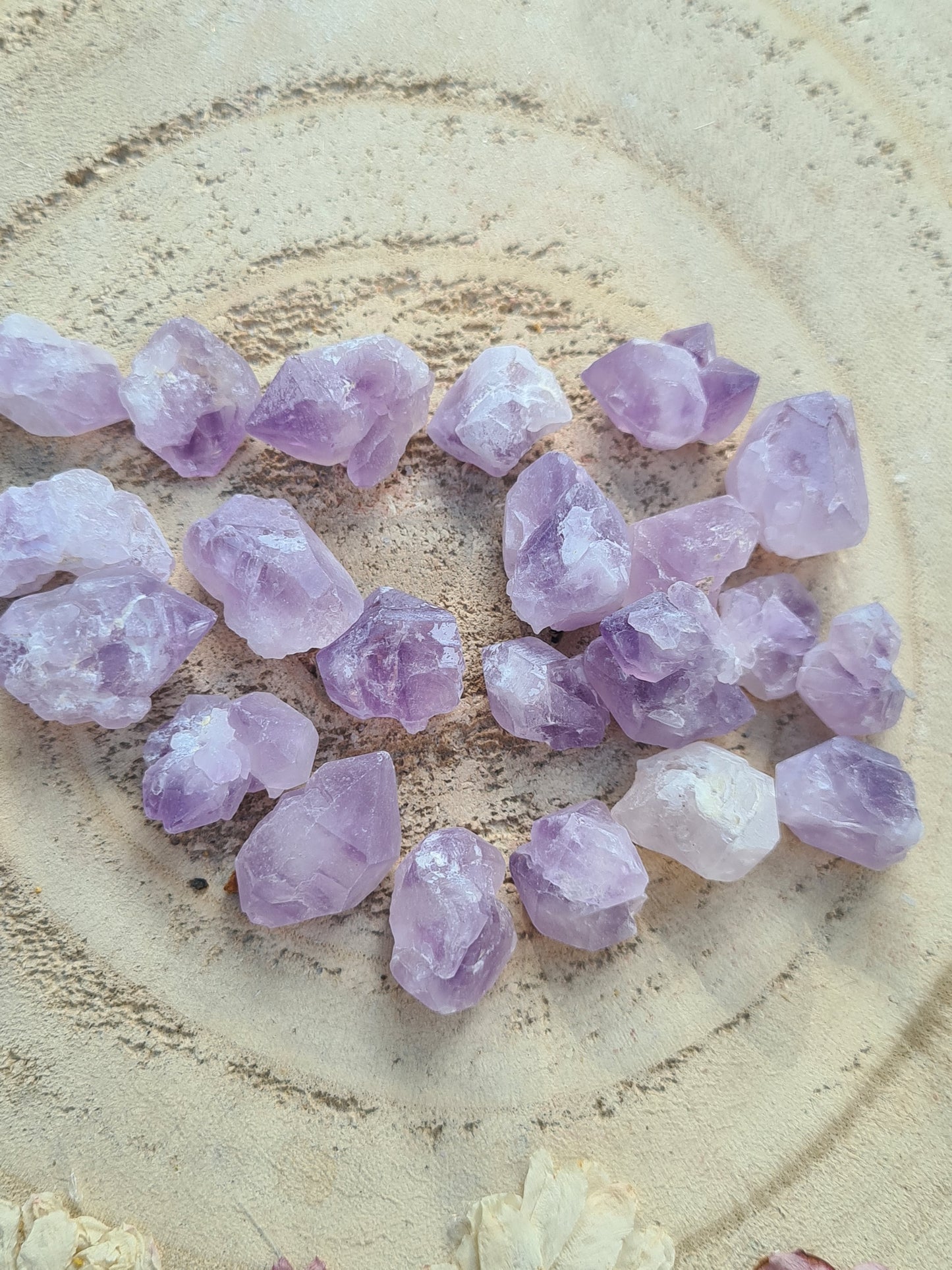 Mini Raw Elestial Amethyst