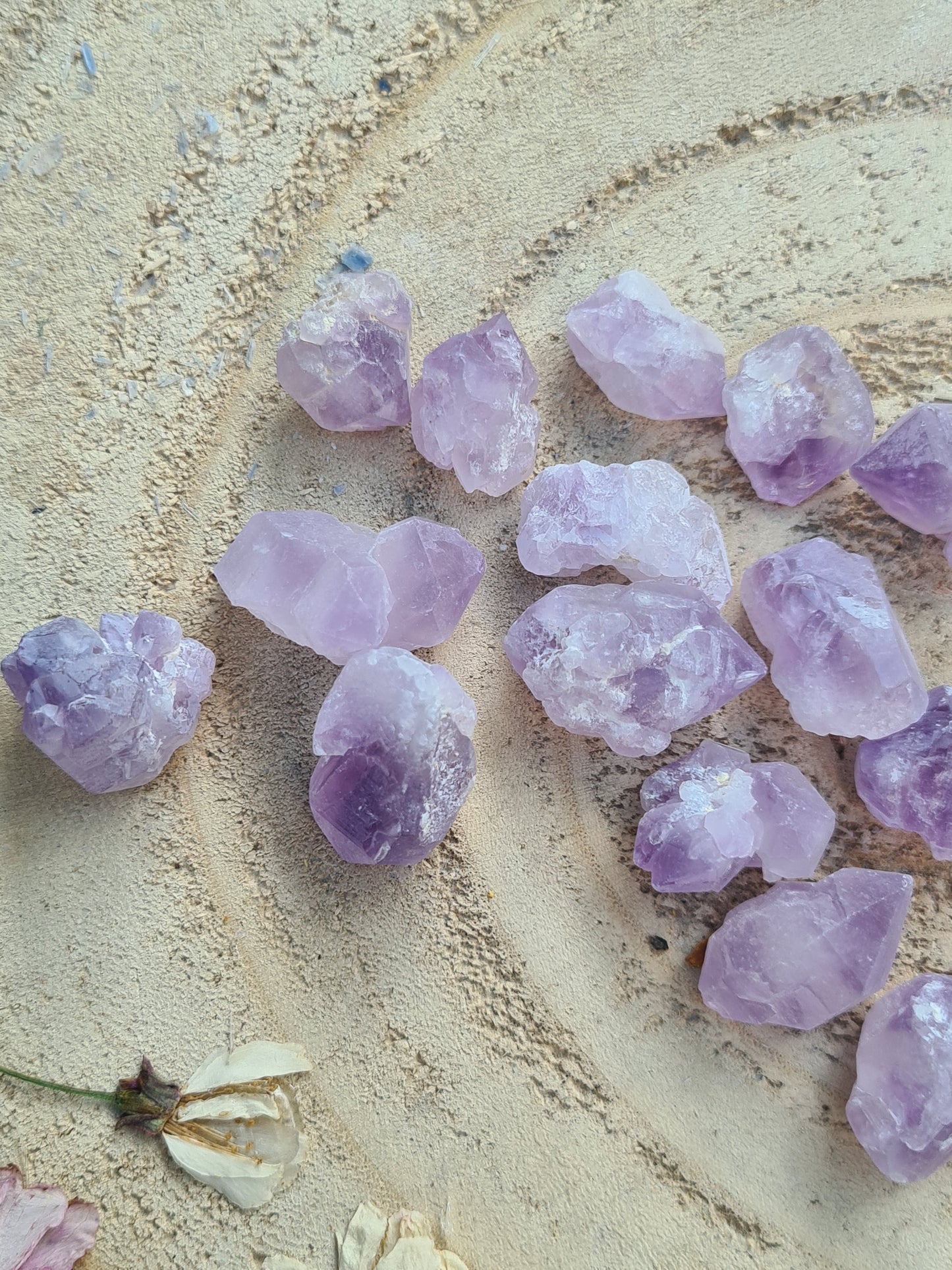 Mini Raw Elestial Amethyst