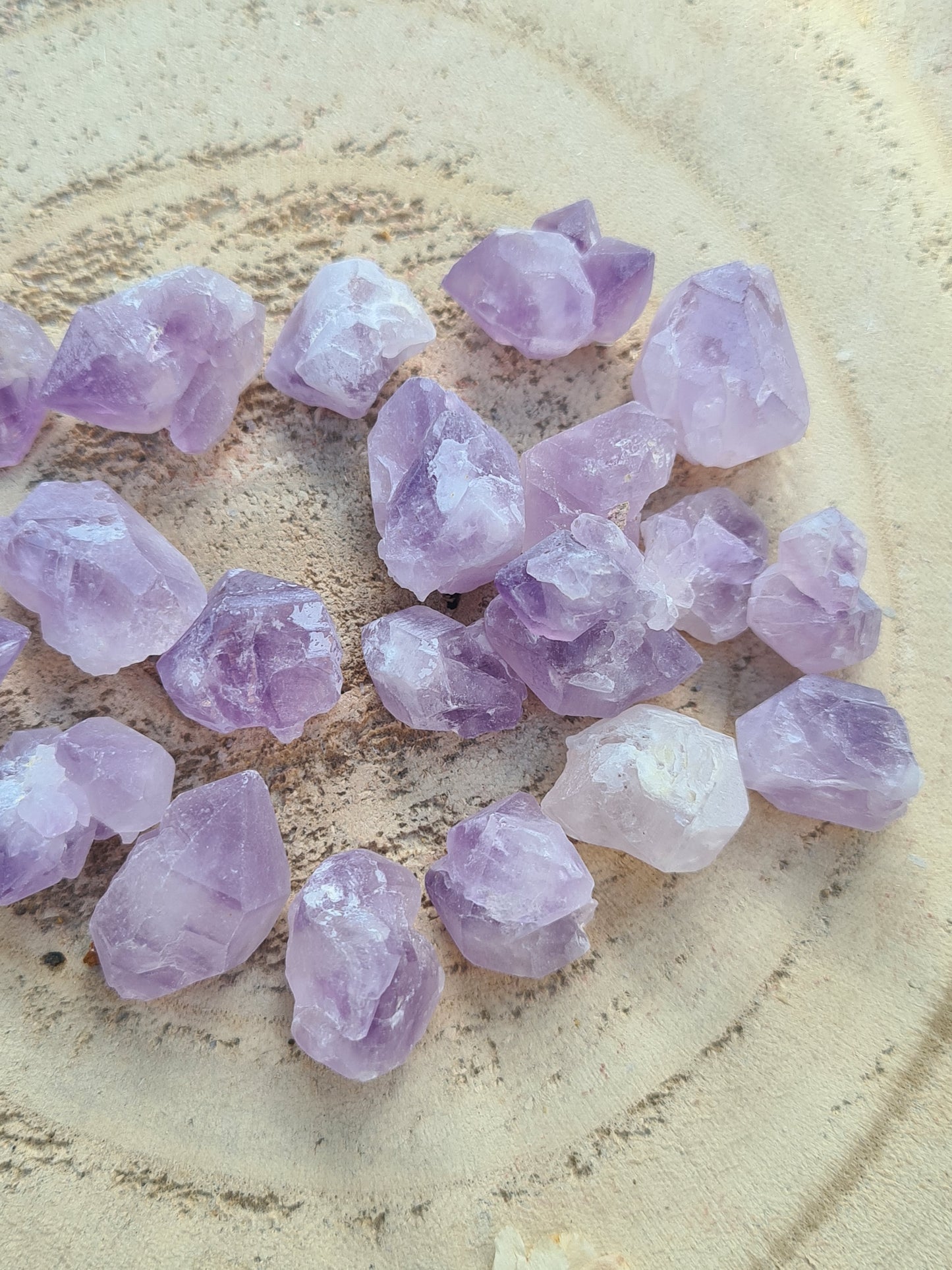 Mini Raw Elestial Amethyst