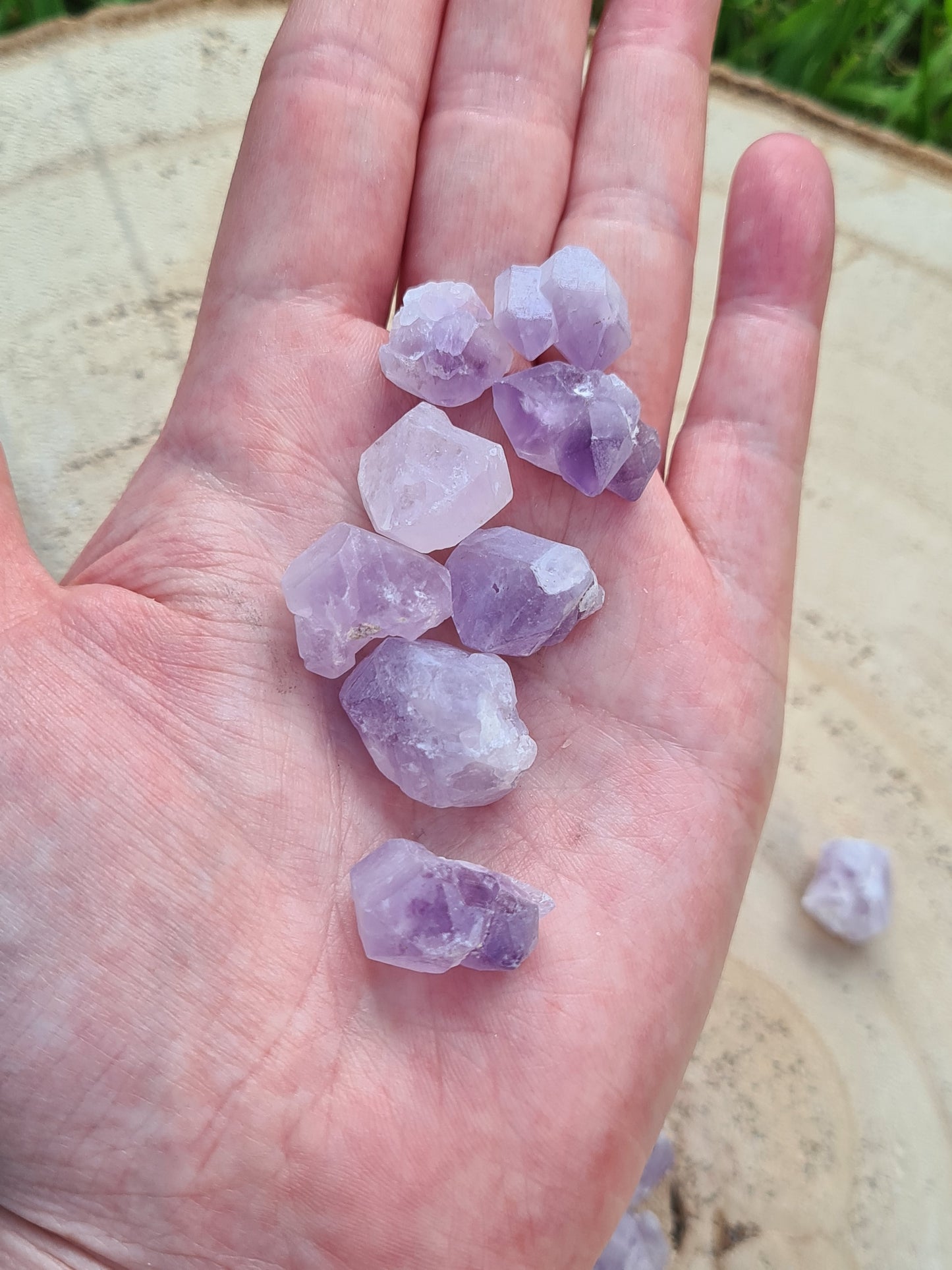 Mini Raw Elestial Amethyst