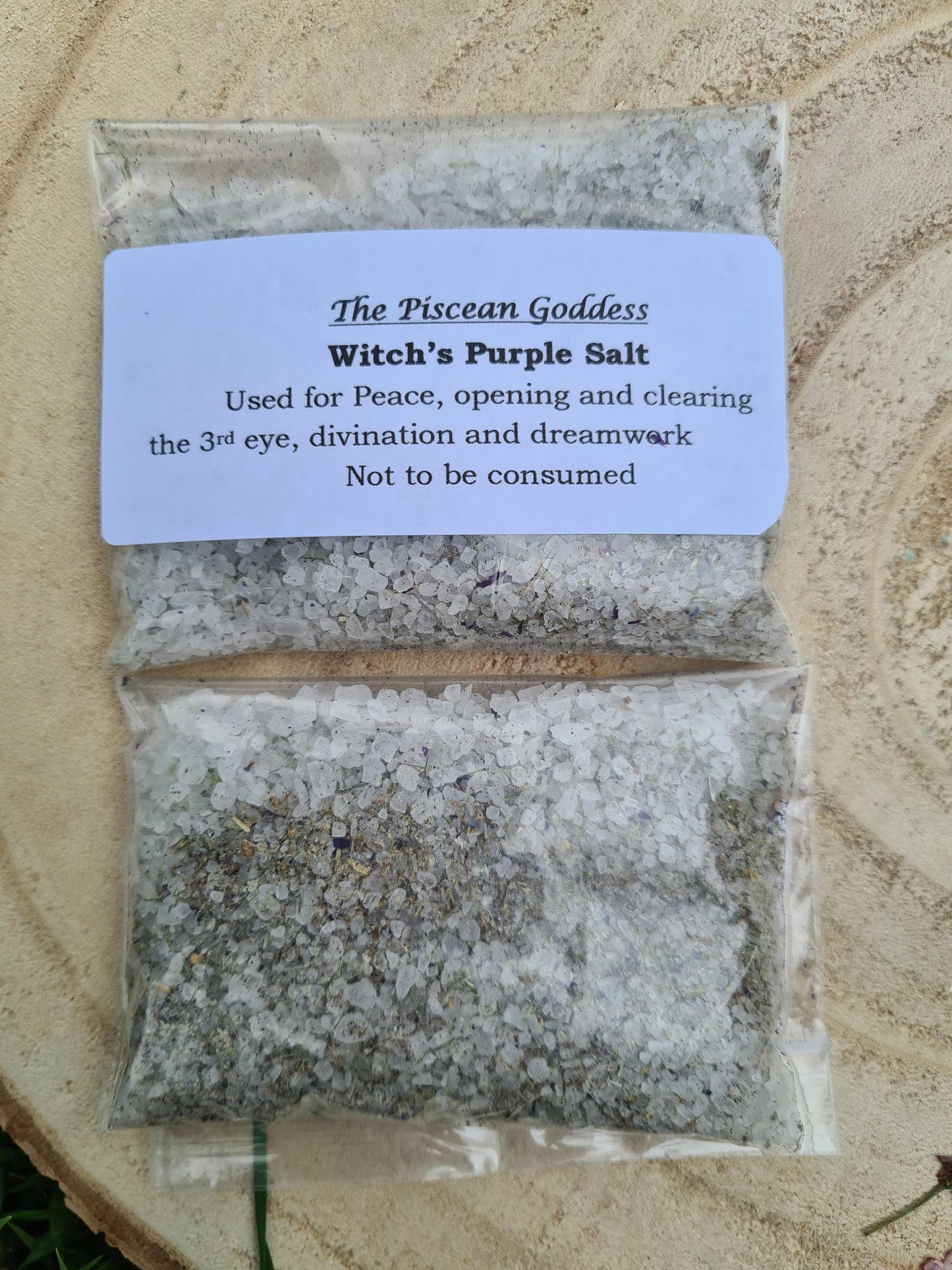 Witches Salts  - Green Salt - Black Salt - Purple Salt - Pink Salt