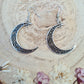 Filigree Moon Earrings
