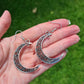 Filigree Moon Earrings