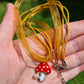 Forest Fairy Toadstool Necklace
