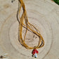Forest Fairy Toadstool Necklace