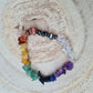 Crystal Chip Chakra Bracelet