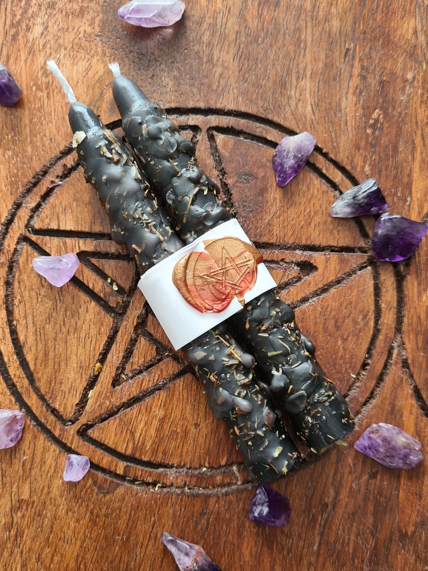 Dressed Spell Candles ~ Good luck ~ Self Love/Romantic Love ~ Anxiety relief -  Ritual and anointed candles