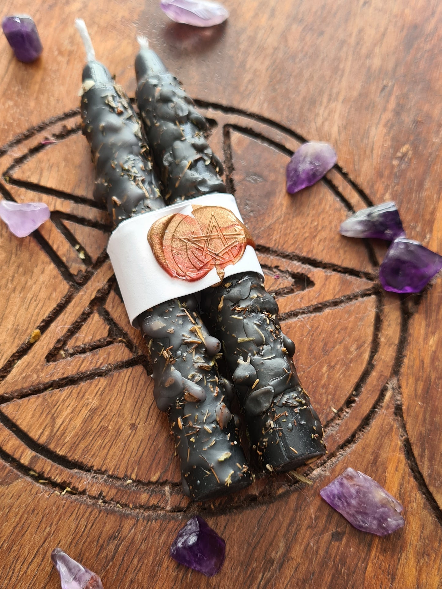 Dressed Spell Candles ~ Good luck ~ Self Love/Romantic Love ~ Anxiety relief -  Ritual and anointed candles