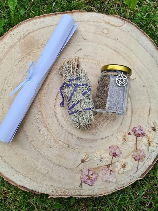 Home cleansing and protection ritual kit