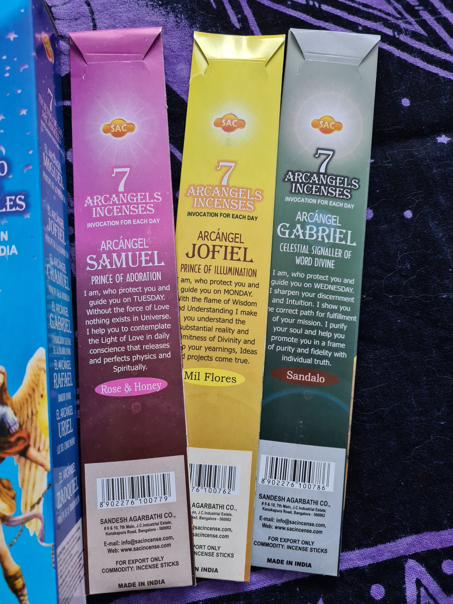 7 Archangels Incense pack