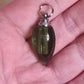 Luxury Anxiety Relief Spell bottle Pendant with Lavender essential oil vial