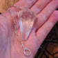 Pendulum with guide ~ Sodalite ~ Rose Quartz ~ Black Obsidian ~ Tigers Eye ~ Smoky Quartz ~ Clear Quartz ~ Red Jasper ~ Beginners guide