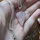 Rose Quartz Pendulum Pendant