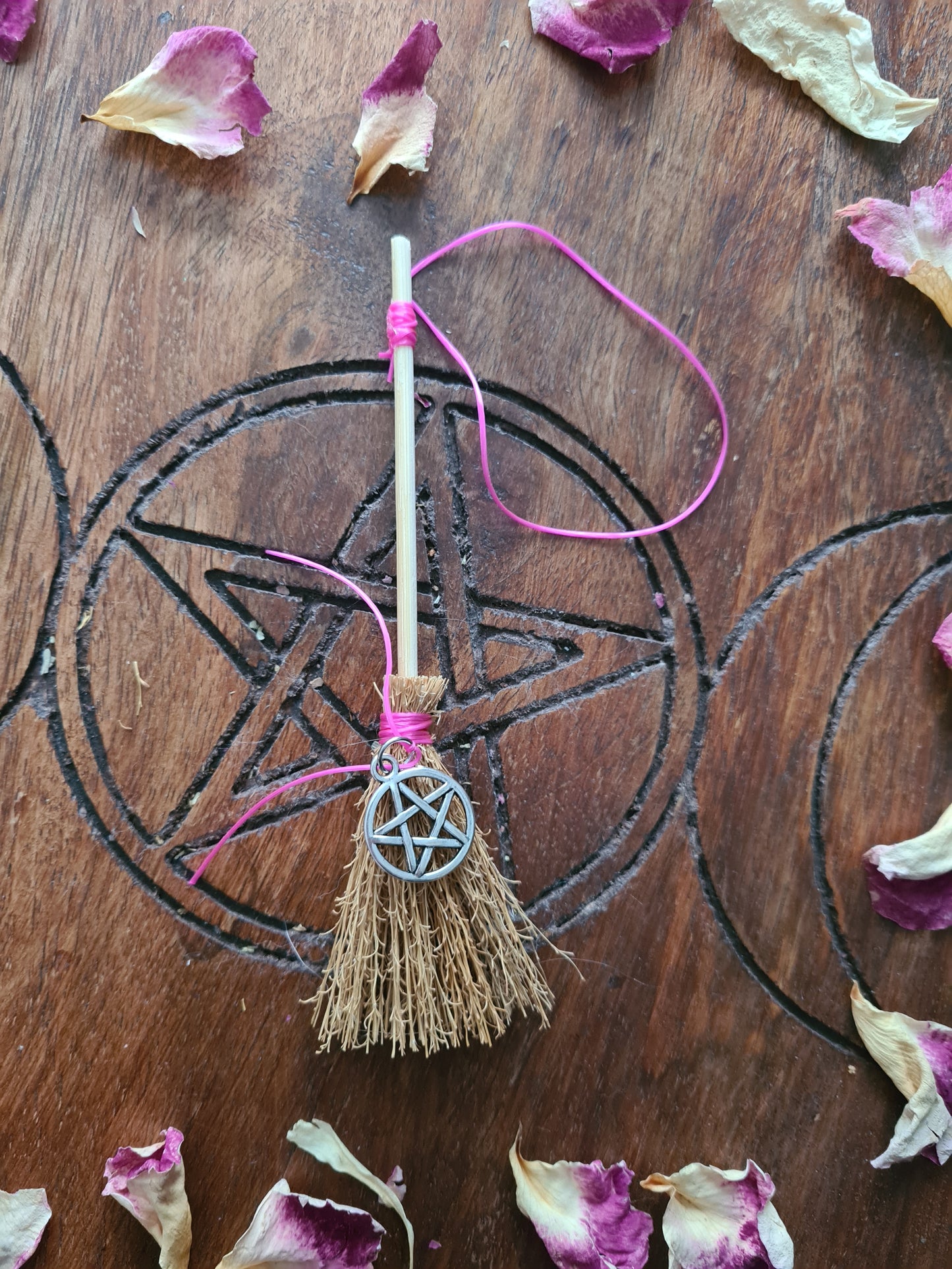 Hanging Mini Besom Brooms