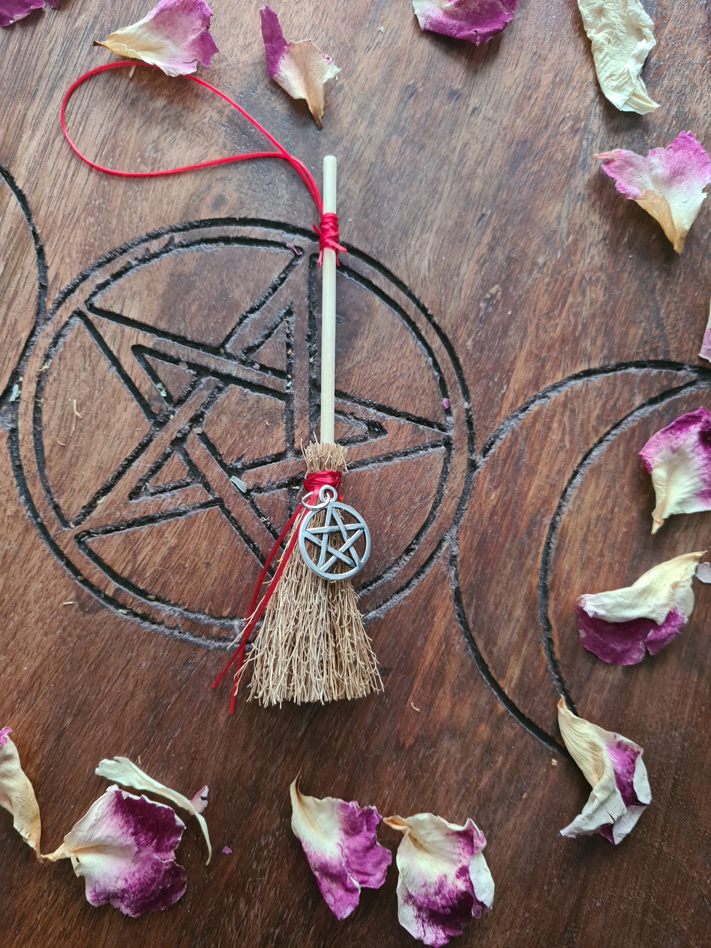 Hanging Mini Besom Brooms