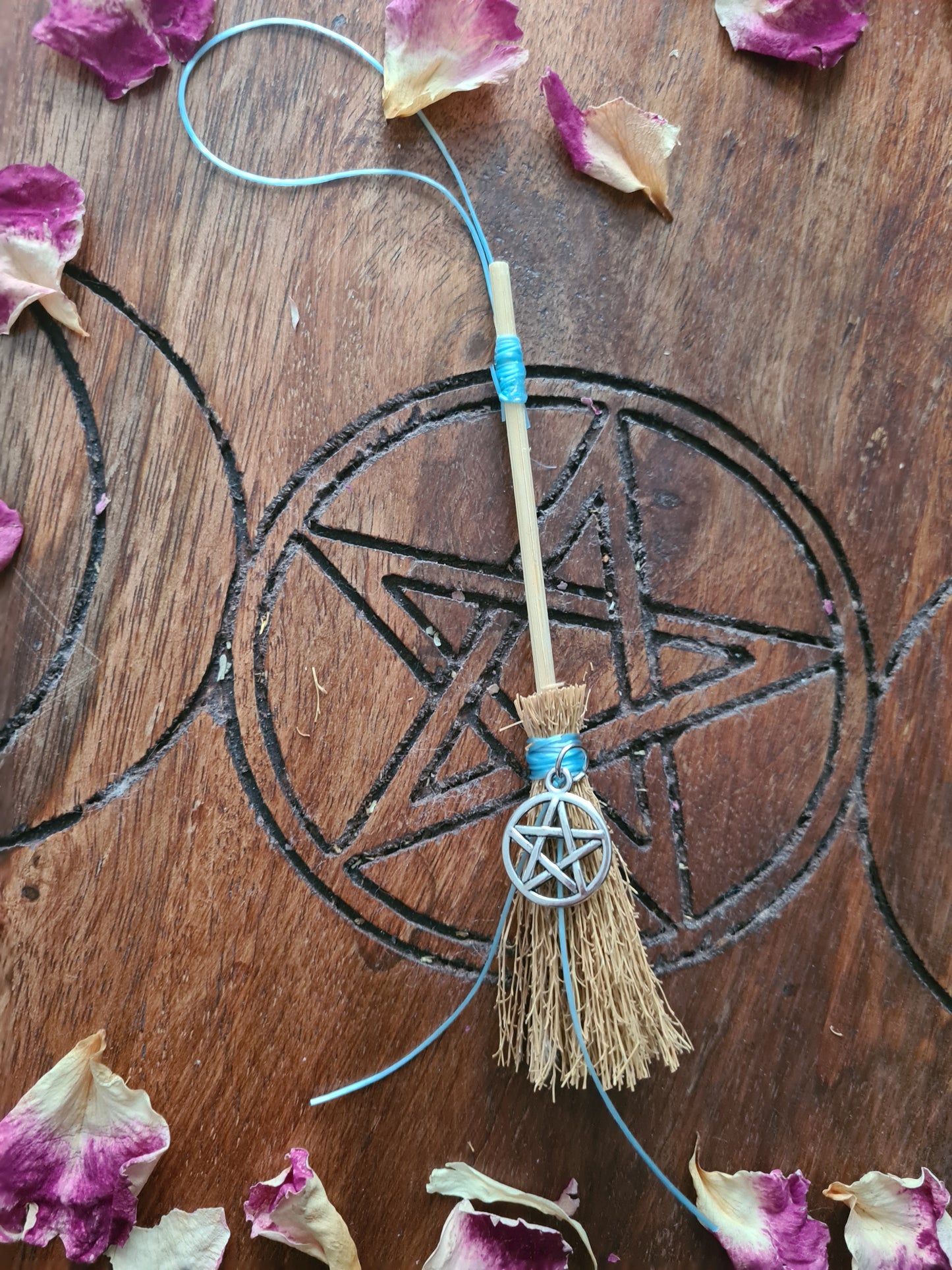 Hanging Mini Besom Brooms