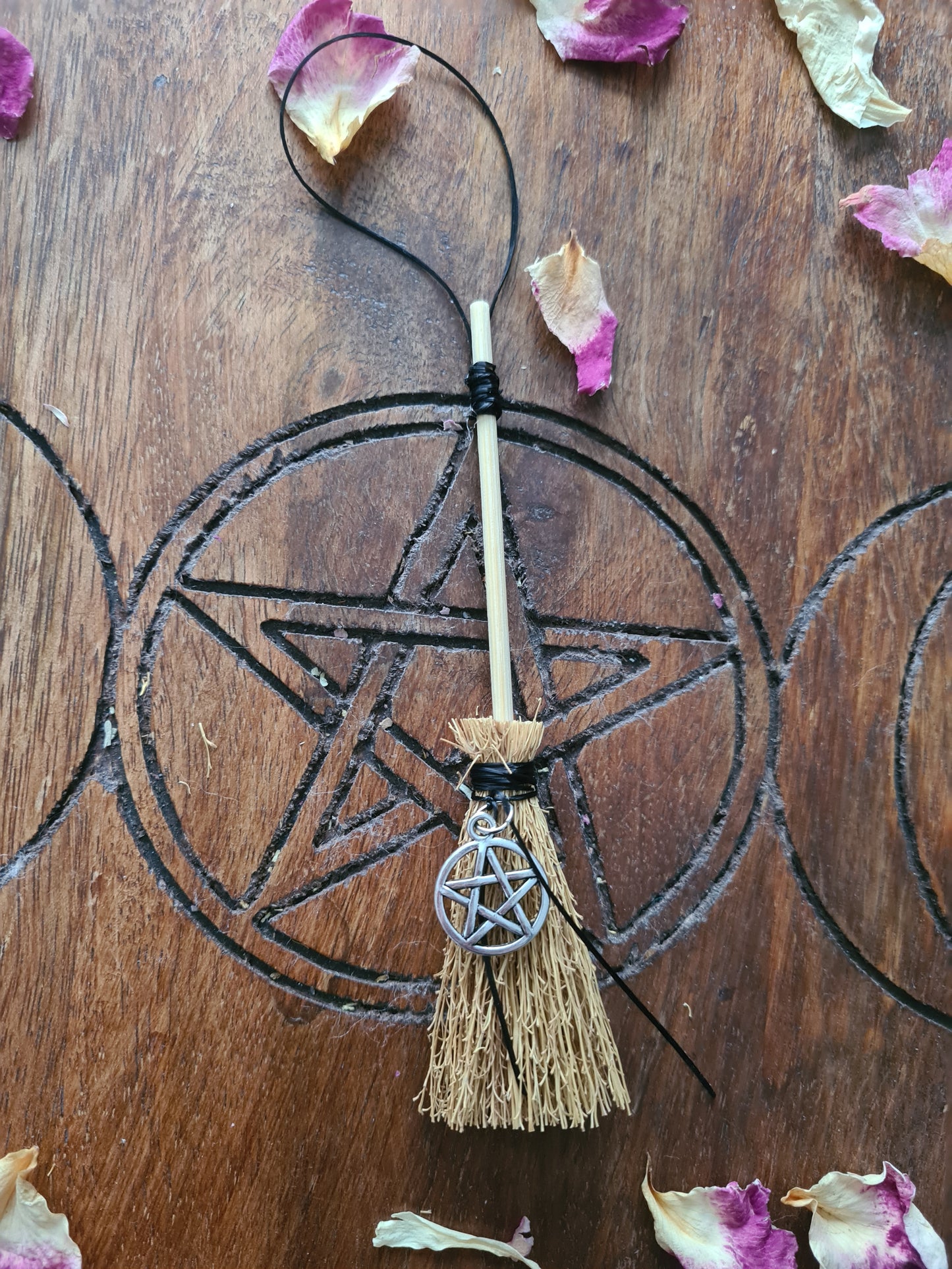 Hanging Mini Besom Brooms