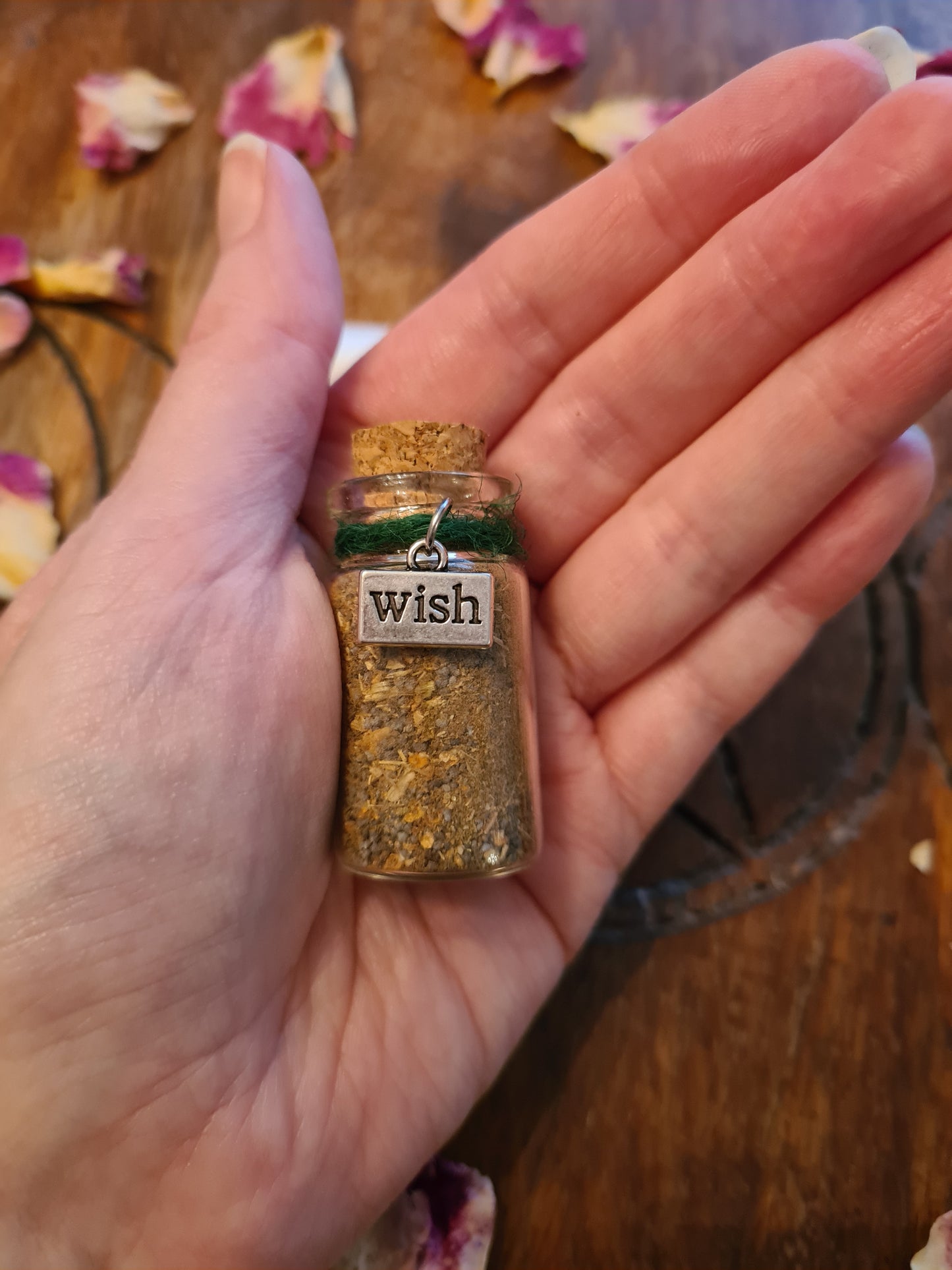 Wishing Powder Magic Bottle ~ Abundance ~ Good luck ~ Prosperity