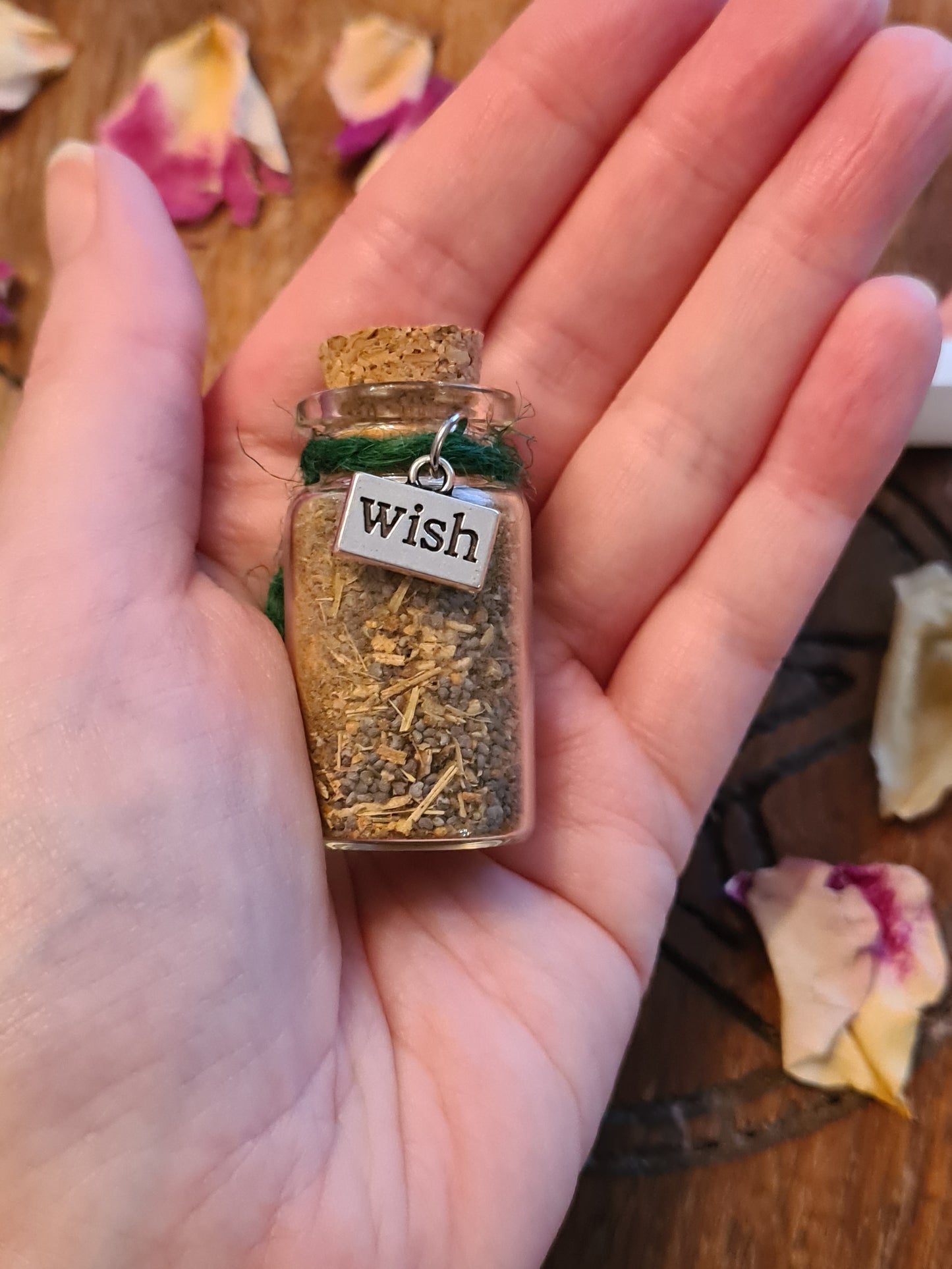 Wishing Powder Magic Bottle ~ Abundance ~ Good luck ~ Prosperity