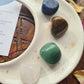 Crystal Set with Moon Trinket Dish ~ Stress ~ Healing ~ Success