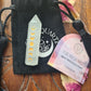 Moon Phase Crystal Point - 5cm ~ Amethst ~ Clear Quartz ~ Rose Quartz