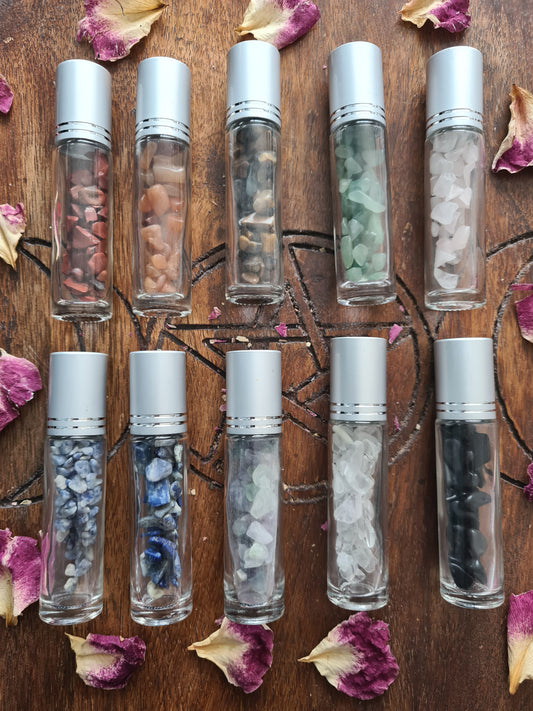 Gemstone Roller Ball Bottles