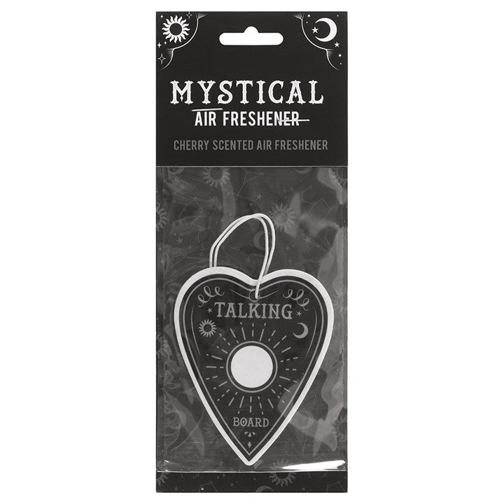 Mystical Air Fresheners in Lucky cat, Moon phases, Pentagram, Triquetra, Hearse