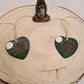 Mini Hare Heart Slate Decoration