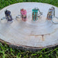 Spell Jar Keyrings ~ Self Love ~ Anxiety relief ~ Protection ~ Good luck/abundance~