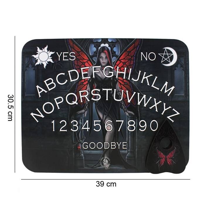 Anne Stokes Aracnafaria Spirit Board ~ Talking Board with planchette and instructions ~ Ouija.